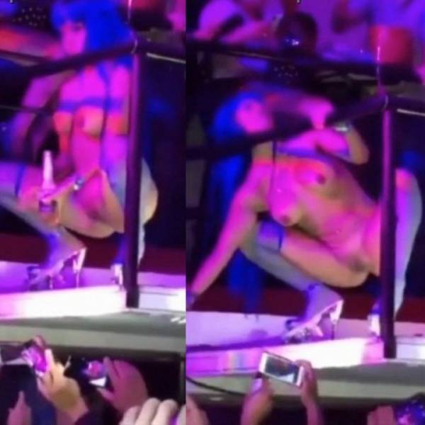 Cardi B Nude Pussy Stage Stripper Bottle Video Leaked on dollser.com