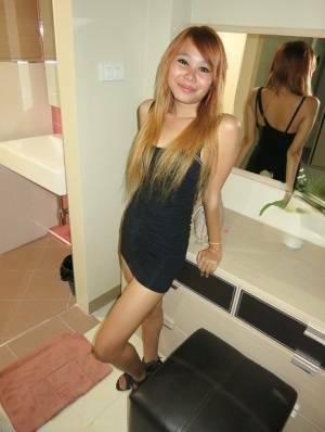 Young looking Thai girl takes a cumshot on her tight butt from sex tourist - Thailand on dollser.com