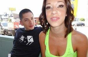 Seductive teen Jada Stevens gives a deepthroat blowjob and gets fucked on dollser.com