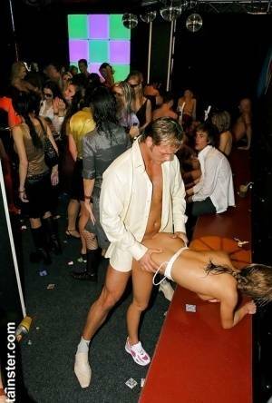 Late night drinking to the wee hours at nightclub leads to a full blown orgy on dollser.com