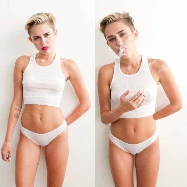 Miley Cyrus See-Through Panties BTS Photoshoot Leaked - Usa - state Montana on dollser.com