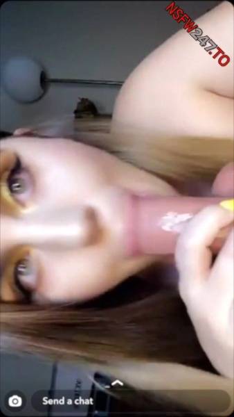 Candy Court sloppy dildo blowjob POV snapchat premium xxx porn videos on dollser.com