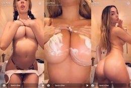 Lyna Perez Nude Nightly Routine Bath Video Leaked on dollser.com