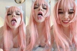 Maimy ASMR Cum In My Mouth Video Leaked on dollser.com