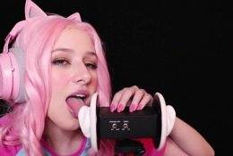 Diddly ASMR Ahegao Ear Licking Exclusive Video Leaked on dollser.com