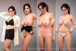 Tessa Fowler Nude Pajama & Lingerie TRY-ON Haul Video Leaked on dollser.com