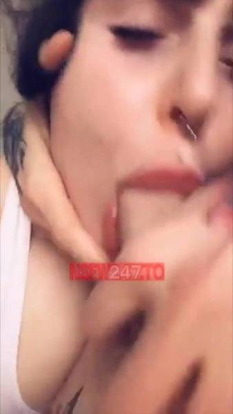 Lucy Loe morning blowjob cum swallow snapchat premium free xxx porno video on dollser.com