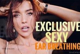 Gina Carla ASMR Ear Breathing Video Leaked on dollser.com