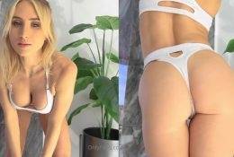 Lauren Dascalo NSFW White Lingerie Tease Video Leaked on dollser.com