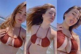 Natalia Fadeev OnlyFans Beach Video Leaked on dollser.com