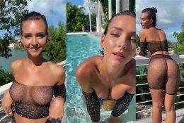 Rachel Cook NSFW See Thru Sexy Dress Video Leaked on dollser.com