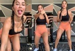 Ana Cheri OnlyFans Workout Lewd Video on dollser.com