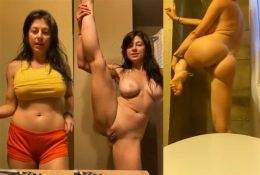 Heidi Bocanegra Onlyfans Shower Nude Video on dollser.com
