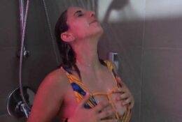 Christina Khalil Sexual Shower Patreon Video on dollser.com