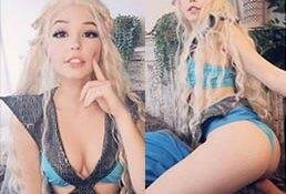 Belle Delphine Sexy Khaleesi Snapchat Photos and Video Leak on dollser.com