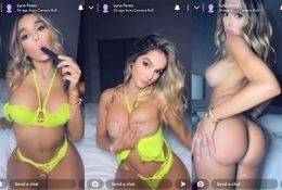 Lyna Perez Nude Strip Spanking Video Leaked on dollser.com