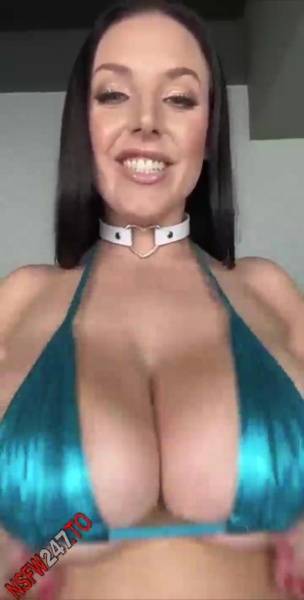 Angela White big boobs tease snapchat premium xxx porn videos on dollser.com