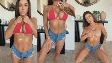 Arianny Celeste Nude Shining Her Tits Porn Video Leaked on dollser.com