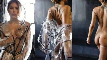 Brittney Palmer Nude Teasing in Raincoat Video Leaked on dollser.com