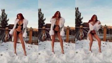 Bella Thorne Topless Bikini Video Leaked on dollser.com