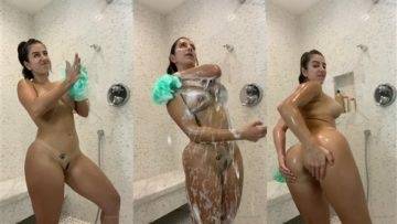 Lena The Plug Nude Shower Porn Video Leaked on dollser.com