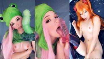 Belle Delphine Nude Monster Dildo Masturbating Porn Video Leaked on dollser.com