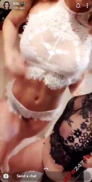 Danika Mori with friend tease snapchat premium xxx porn videos on dollser.com