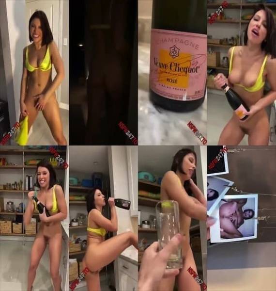 Adriana Chechik masturbation till squirt & drinking it snapchat premium 2020/03/22 on dollser.com