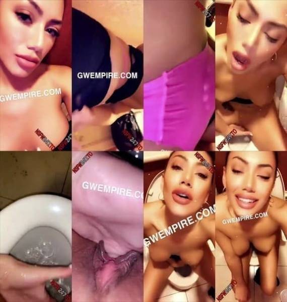 Gwen Singer toilet pussy play snapchat premium 2019/11/15 on dollser.com