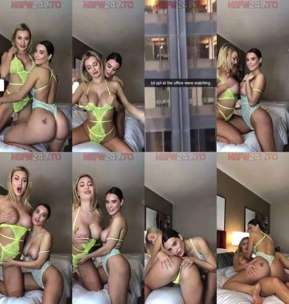 Lana Rhoades with Natalia Starr girls show snapchat premium 2019/05/20 on dollser.com