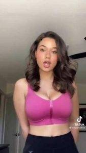 Leaked Tiktok Porn Giving Sofia my sloppy morning load Mega on dollser.com