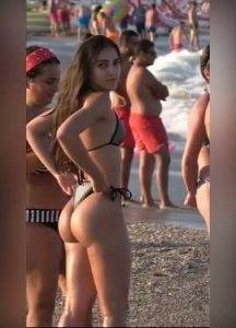 Perfect ass beach teen bikini on dollser.com