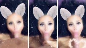 Princess Jasmine Sensual Blowjob Snapchat Video Mega on dollser.com