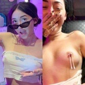 Noah Cyrus Topless Nude And Pussy Lip Slip Mega on dollser.com