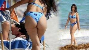 Camila Cabello 26 Shawn Mendes Show Off Their Beach Bodies as They Hit the Waves in Miami (42 Photos) Mega on dollser.com