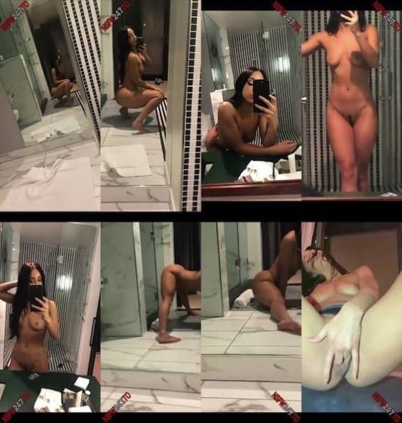 Teanna Trump after shower naked tease snapchat premium 2020/02/12 on dollser.com