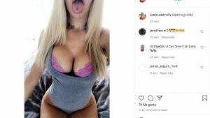 Andie Adams Dildo Masturbating OnlyFans Insta Leaked Videos Mega on dollser.com