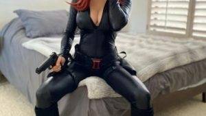 Christina Khalil Black Widow Cosplay Mega on dollser.com