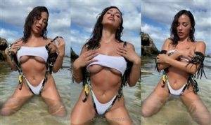 Leak Tiktok Porn Ana Cheri Nude Beach Teasing Video Leaked on dollser.com