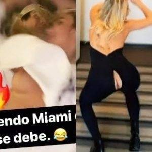 Delphine LELE PONS NUDE TIT AND BUTT HOLE SLIPS on dollser.com