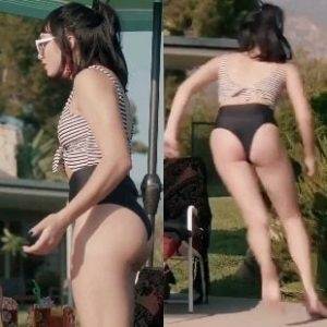 Delphine PEYTON LIST SHOWS OFF HER NEW THICK ASS IN A SWIMSUIT on dollser.com