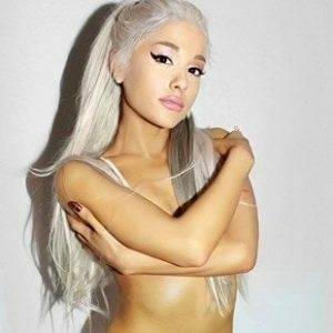 Delphine ARIANA GRANDE NUDE PUSSY FOR BODY POSITIVITY CAMPAIGN on dollser.com