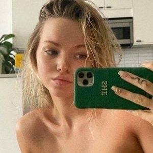 Delphine DOVE CAMERON GETTING CLOSE TO GETTING NAKED on dollser.com