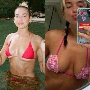 Delphine DUA LIPA BOOBS, BUTT, AND BIKINI COLLAGES on dollser.com