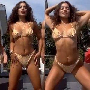 Delphine VANESSA HUDGENS BREAKS THE LAW AND DANCES IN A BIKINI on dollser.com