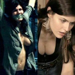 Delphine ALEXANDRA DADDARIO BOOB SCENES 4K COMPILATION on dollser.com