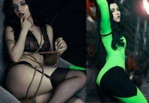 Delphine Helen Stifler Shego Cosplay Photos on dollser.com