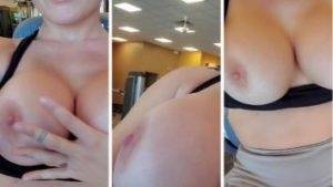 Kissasins Love taking my big tits out at the gym thothub on dollser.com