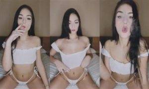 Pawla Nude Smoking Tease Video Leaked thothub on dollser.com