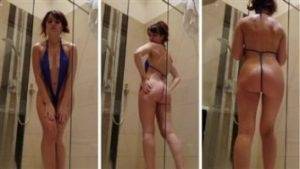 Anna Zapala Hidden Camera Shower Nude Video on dollser.com